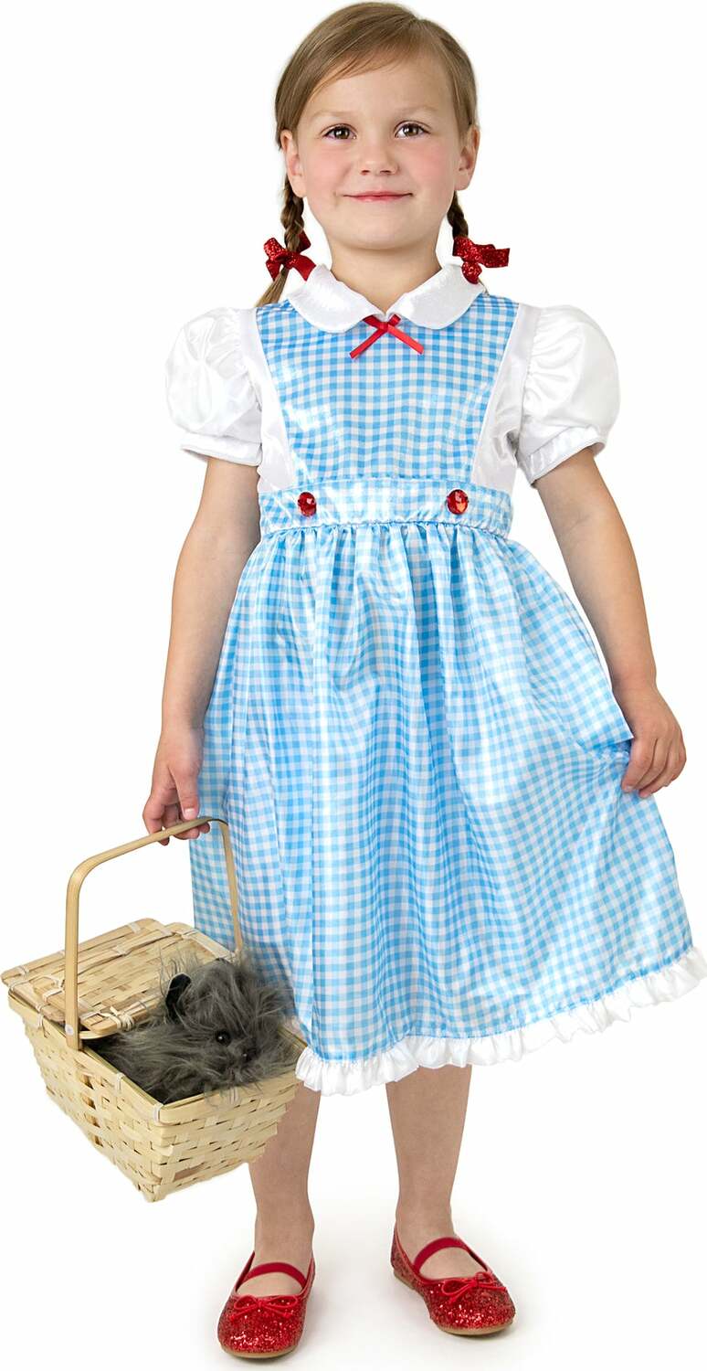 Kansas Girl with Bows - 7-9 Years (XL)